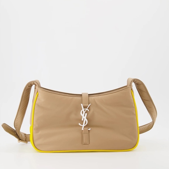 Saint Laurent YSL 5 À 7 Econyl Hobo Shoulder Crossbody Bag Purse - Picture 2 of 16